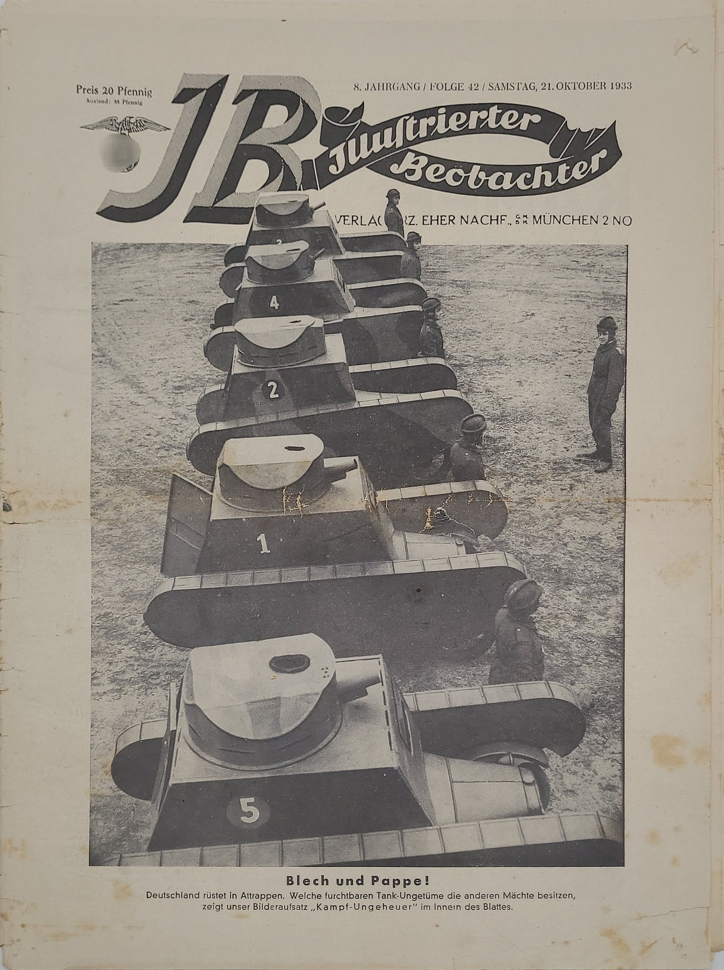 Illustrierter Beobachter 1933 (Auswahl)