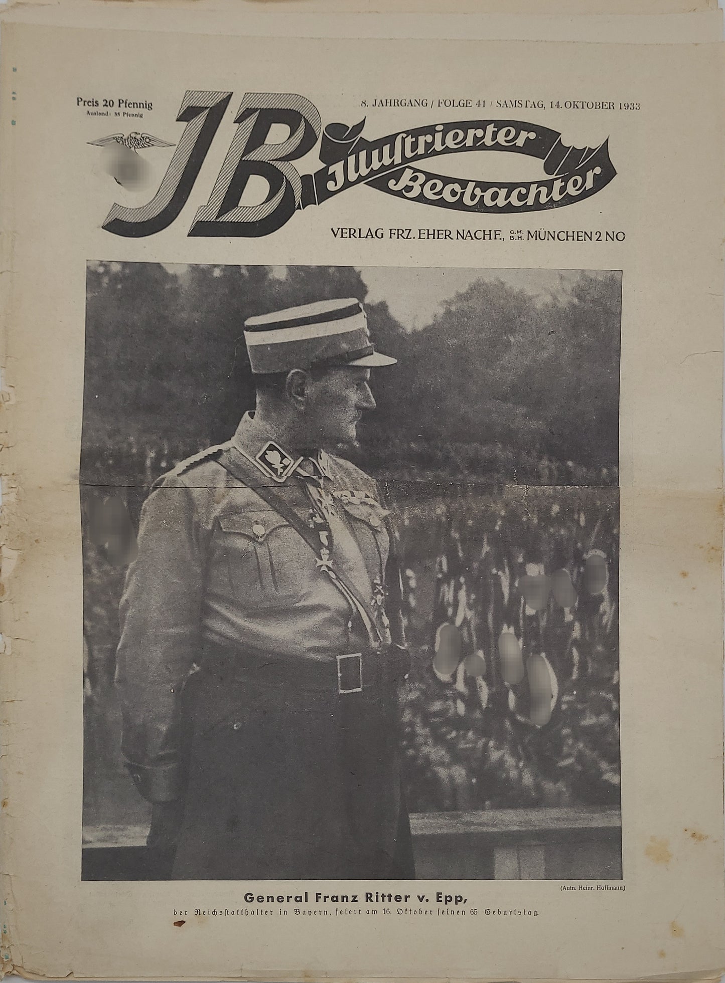 Illustrierter Beobachter 1933 (Auswahl)