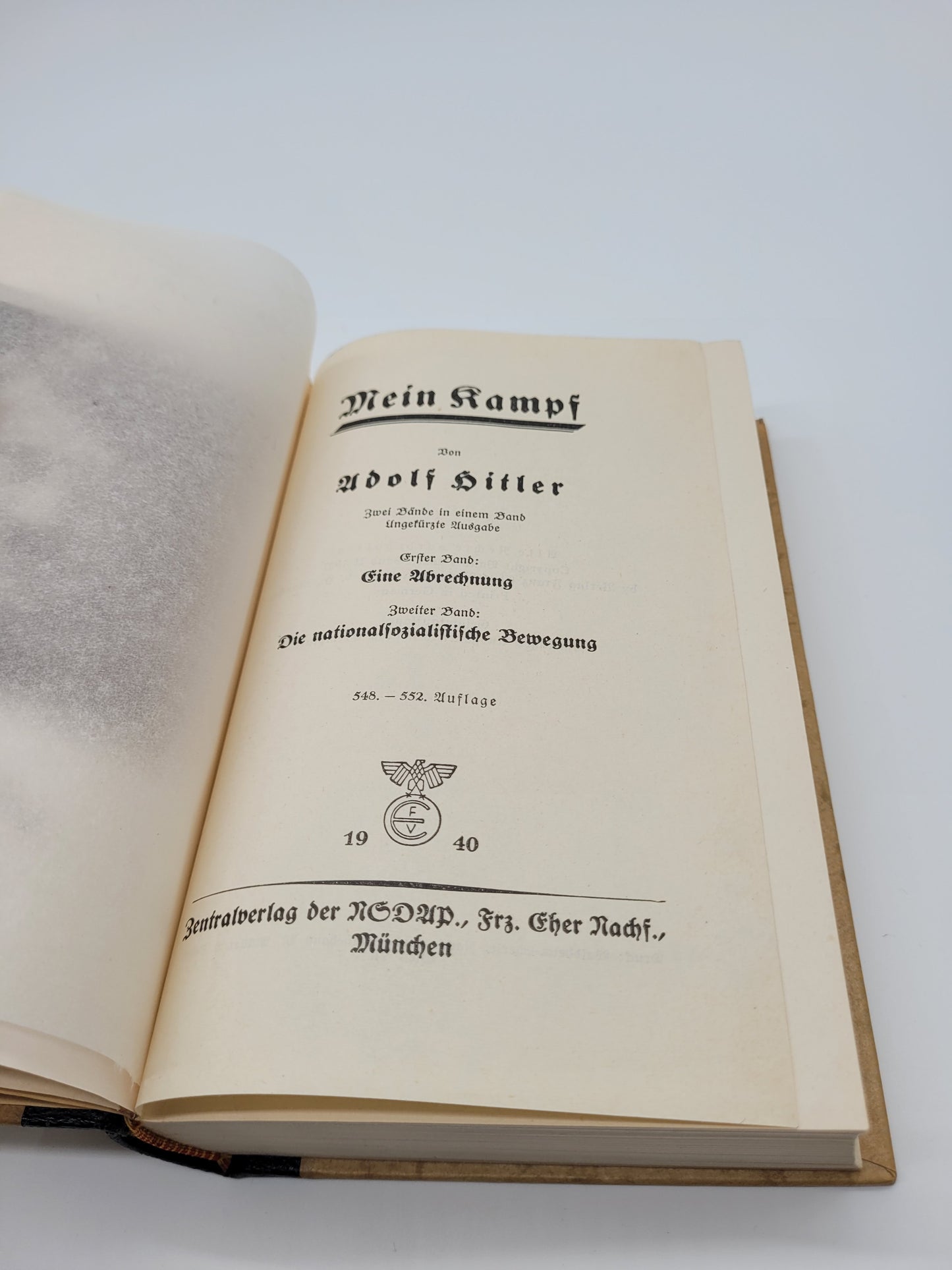 Mein Kampf Hochzeitsausgabe (Schuber)