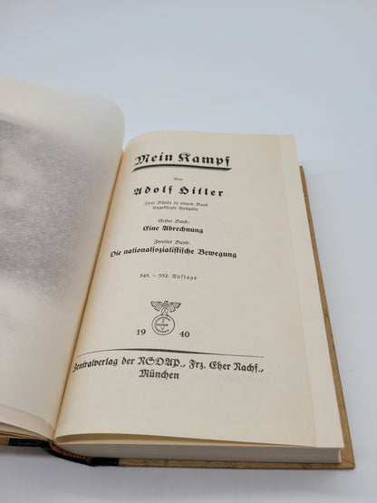 Mein Kampf Hochzeitsausgabe (Schuber)