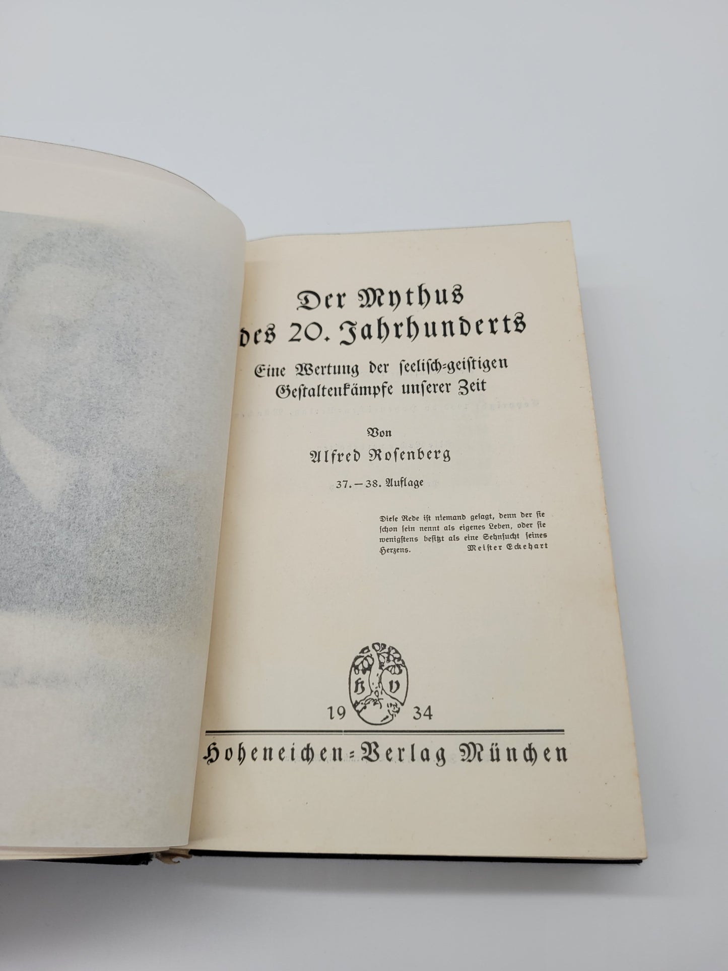 Der Mythus des 20. Jahrhunderts (Antisemitisch)