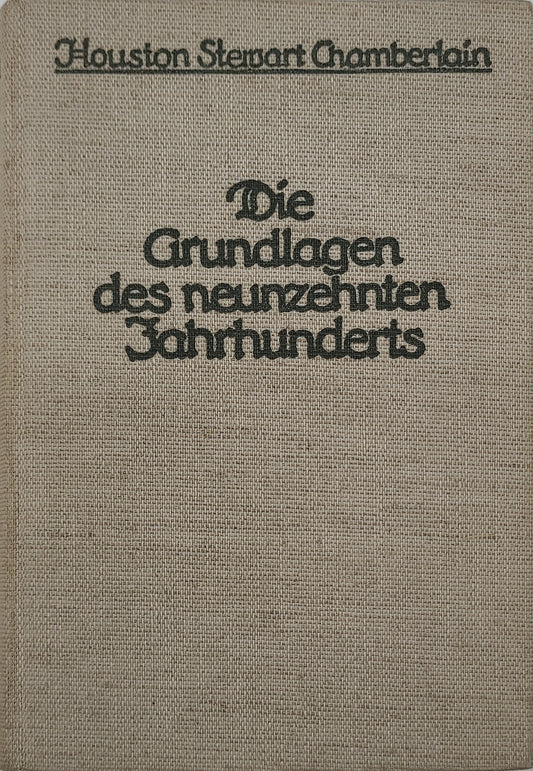 Die Grundlagen des 19. Jahrhunderts (Antisemitisch)
