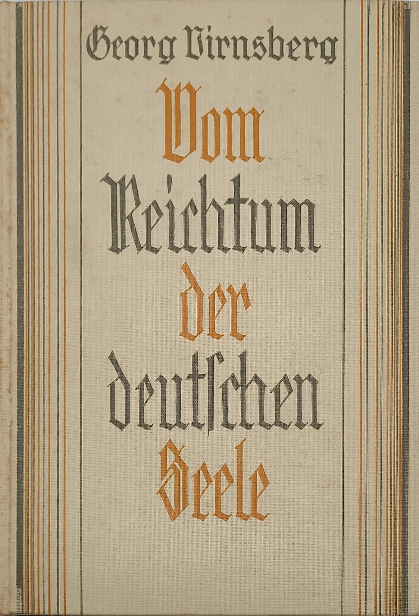Vom Reichtum der deutschen Seele (Gedichtband)