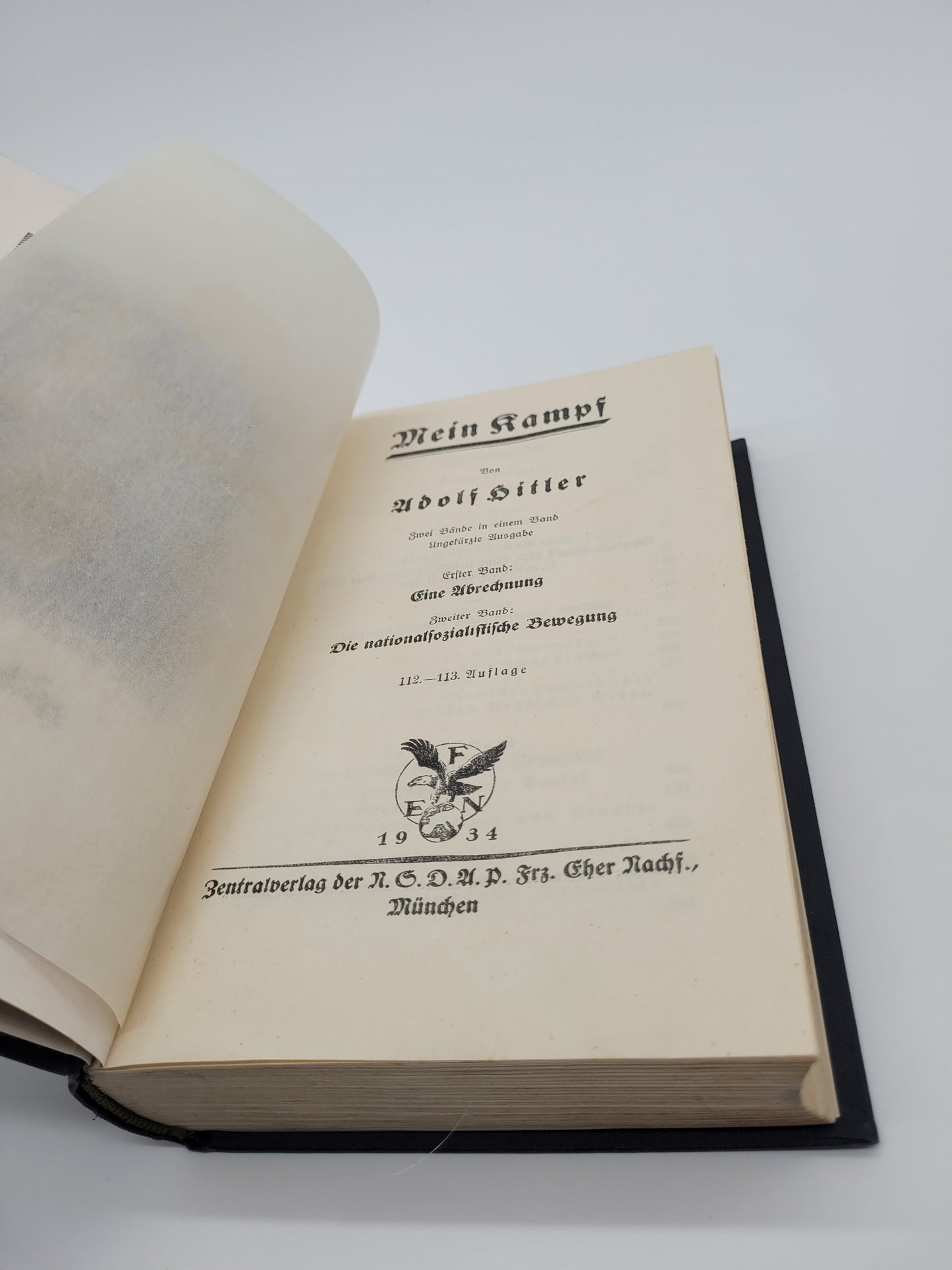 Mein Kampf Volksausgabe 1934