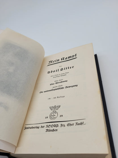 Mein Kampf Volksausgabe 1938