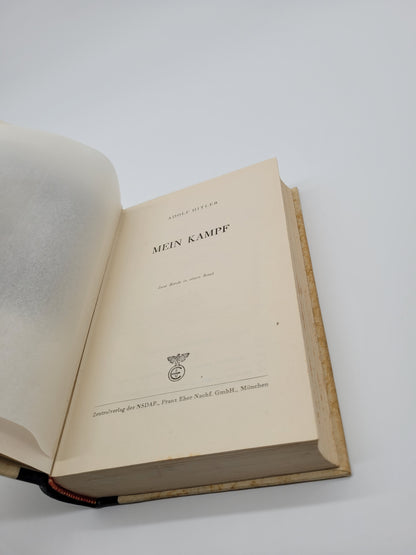 Mein Kampf Hochzeitsausgabe Kaiserslautern (Druckschrift)