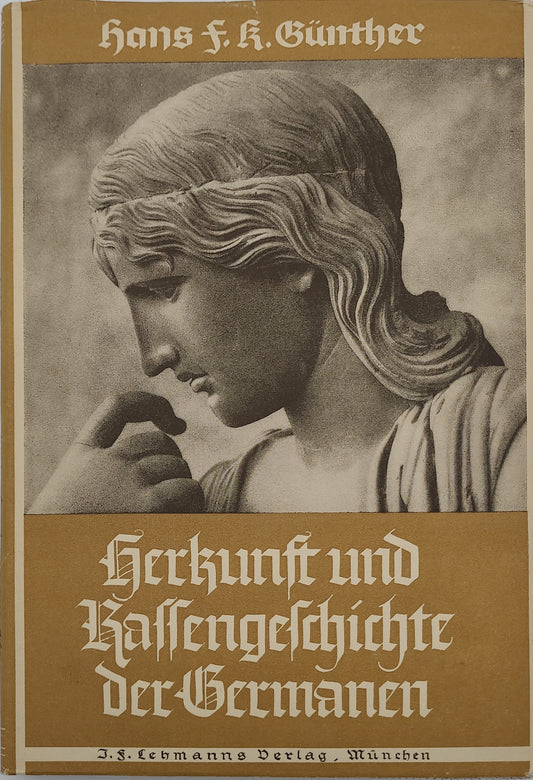 Herkunft und Rassengeschichte der Germanen (Original Schutzumschlag)