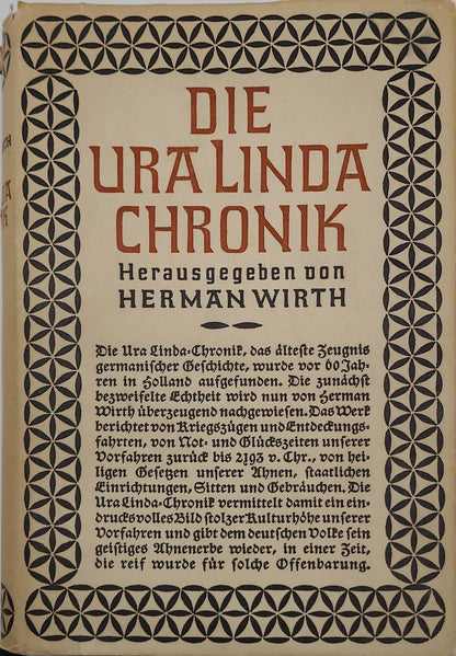 Die Ura Linda Chronik (Original Schutzumschlag)