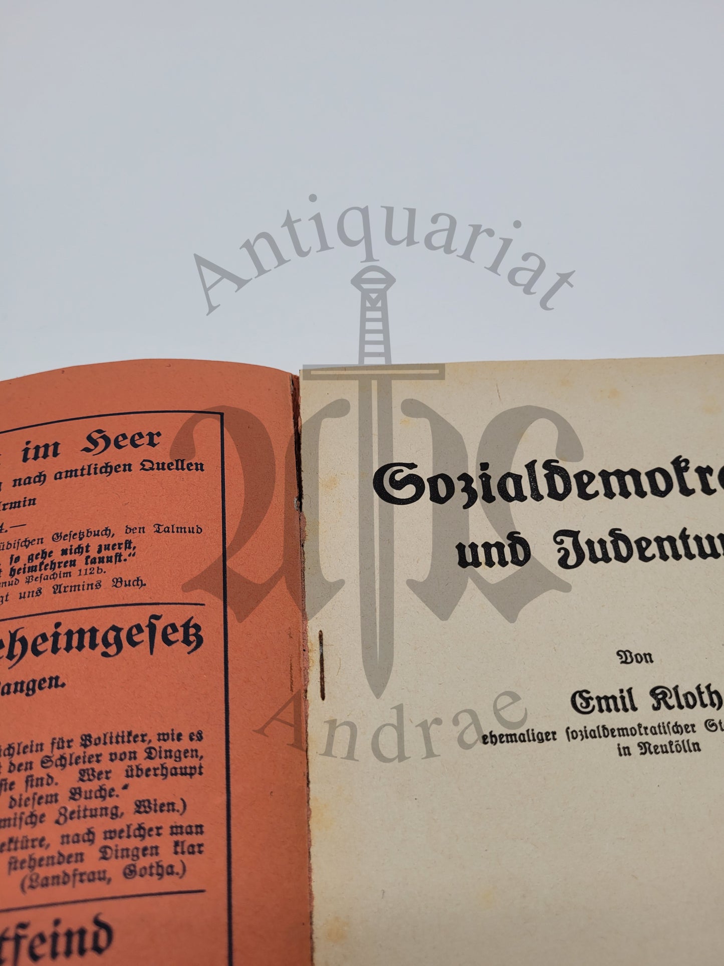 Sozialdemokratie und Judentum