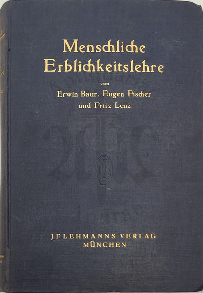 Menschliche Erblichkeitslehre
