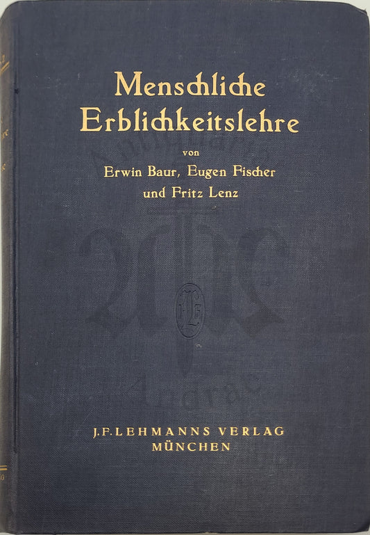 Menschliche Erblichkeitslehre