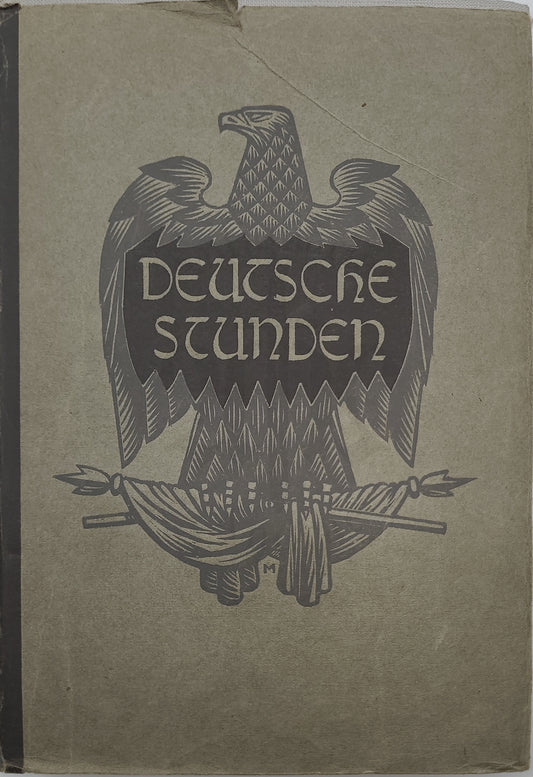 Deutsche Stunden (Original Schutzumschlag)