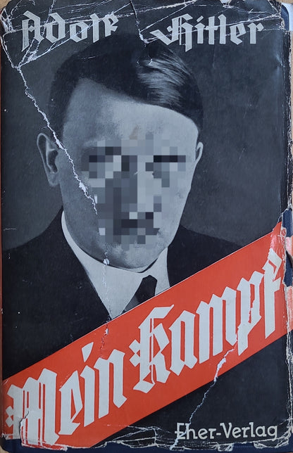 Mein Kampf Volksausgabe 1934 (SA Widmung)(Originaler Schutzumschlag)