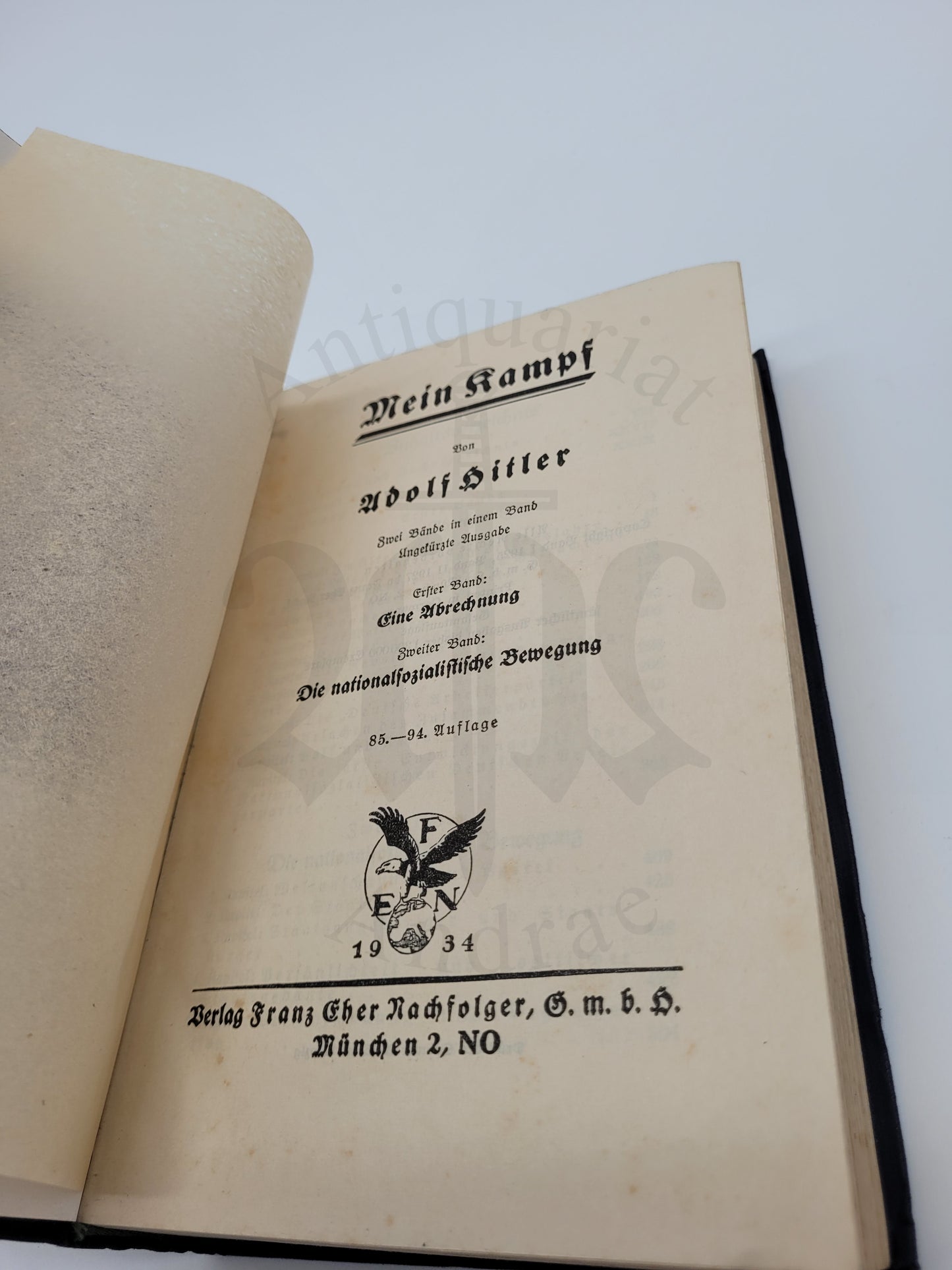 Mein Kampf Volksausgabe 1934