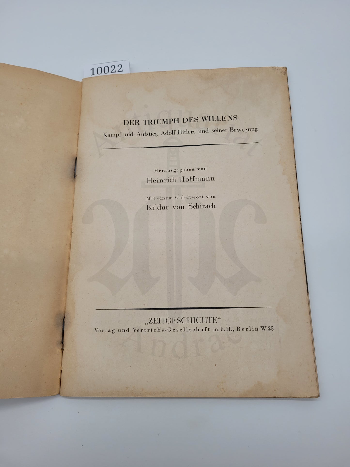 Der Triumpf des Willens (Bilderband)