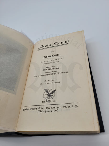 Mein Kampf (frühe) Volksausgabe 1932