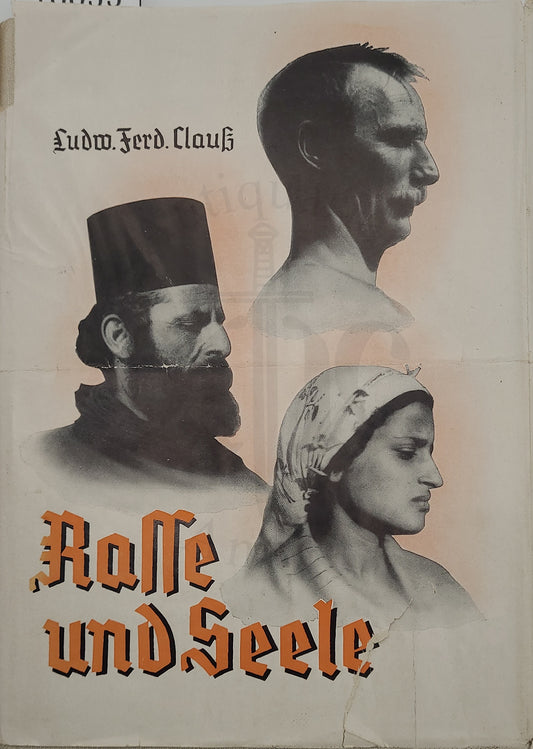 Rasse und Seele (Orig. Schutzumschlag)