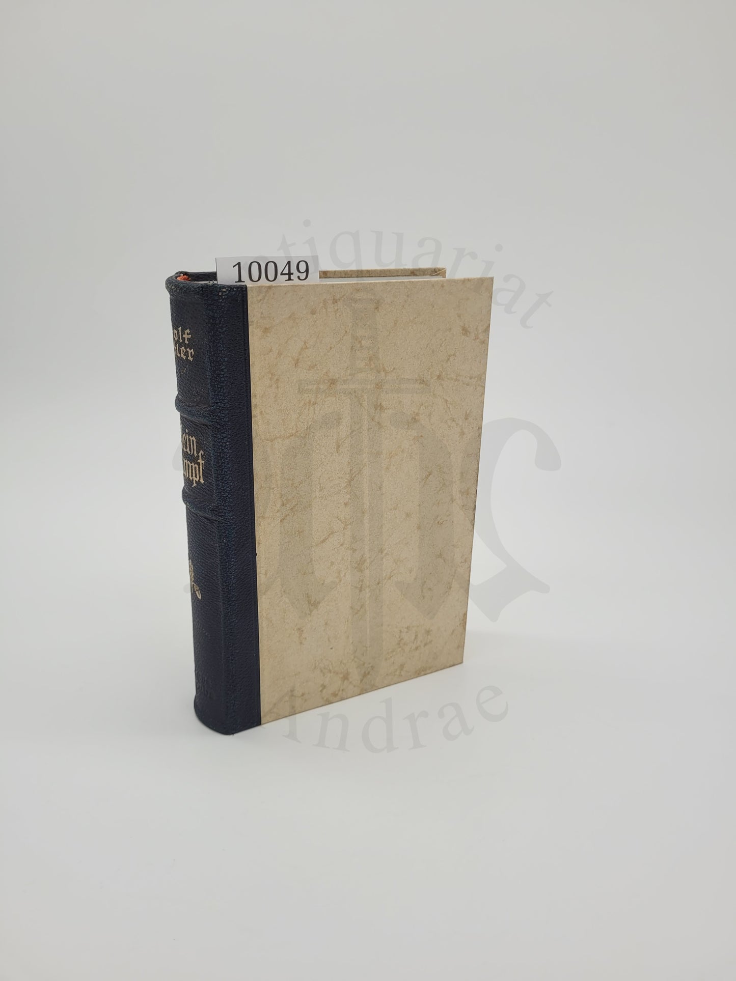 Mein Kampf Hochzeitsausgabe (Druckschrift) +  Verleihungsbild (SS Mann)