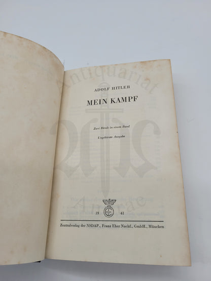 Mein Kampf Volksausgabe 1941 (Druckschrift)
