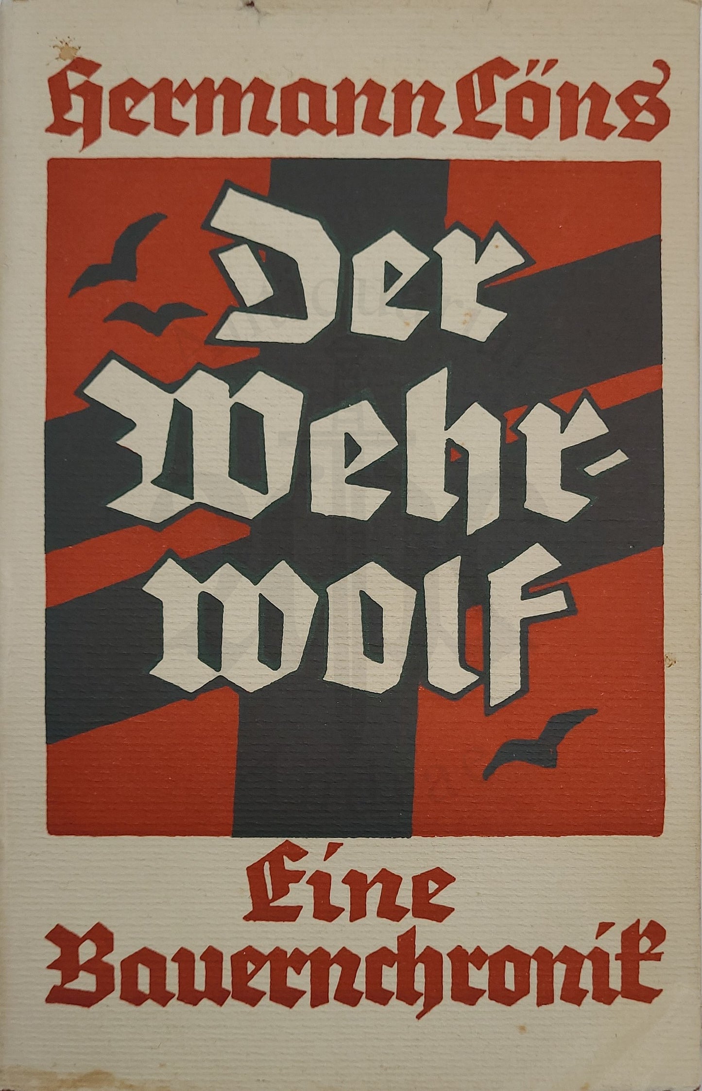 Der Wehrwolf (Original Schutzumschlag)