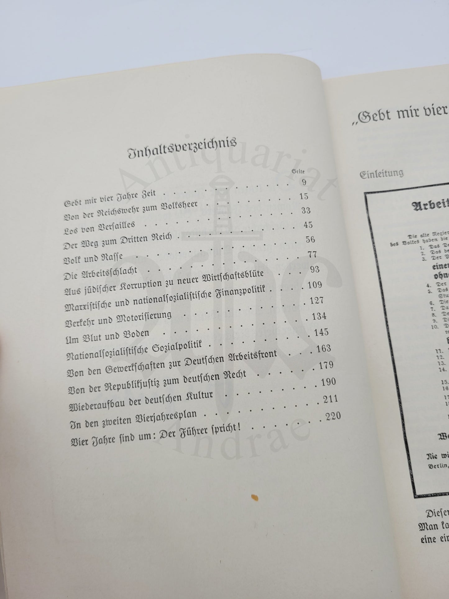 Gebt mir 4 Jahre Zeit (Orig. Schutzumschlag)