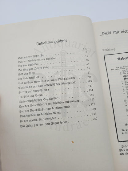 Gebt mir 4 Jahre Zeit (Orig. Schutzumschlag)