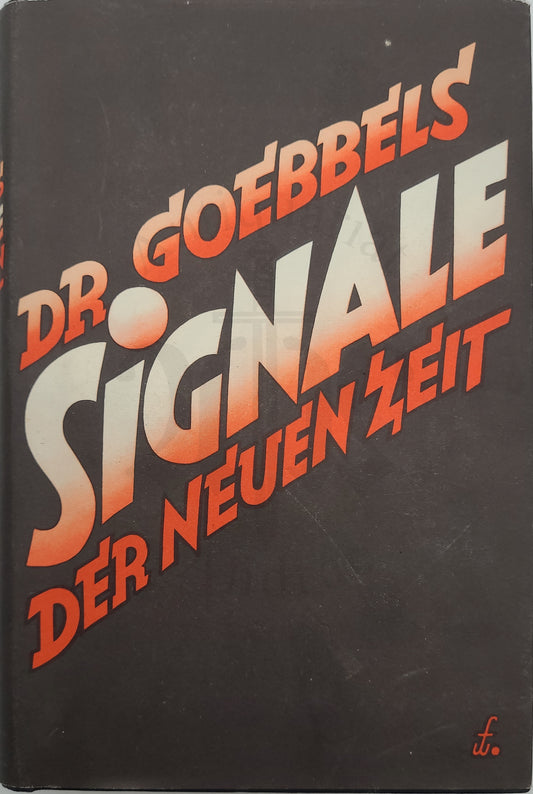 Signale der neuen Zeit (Original Schutzumschlag)