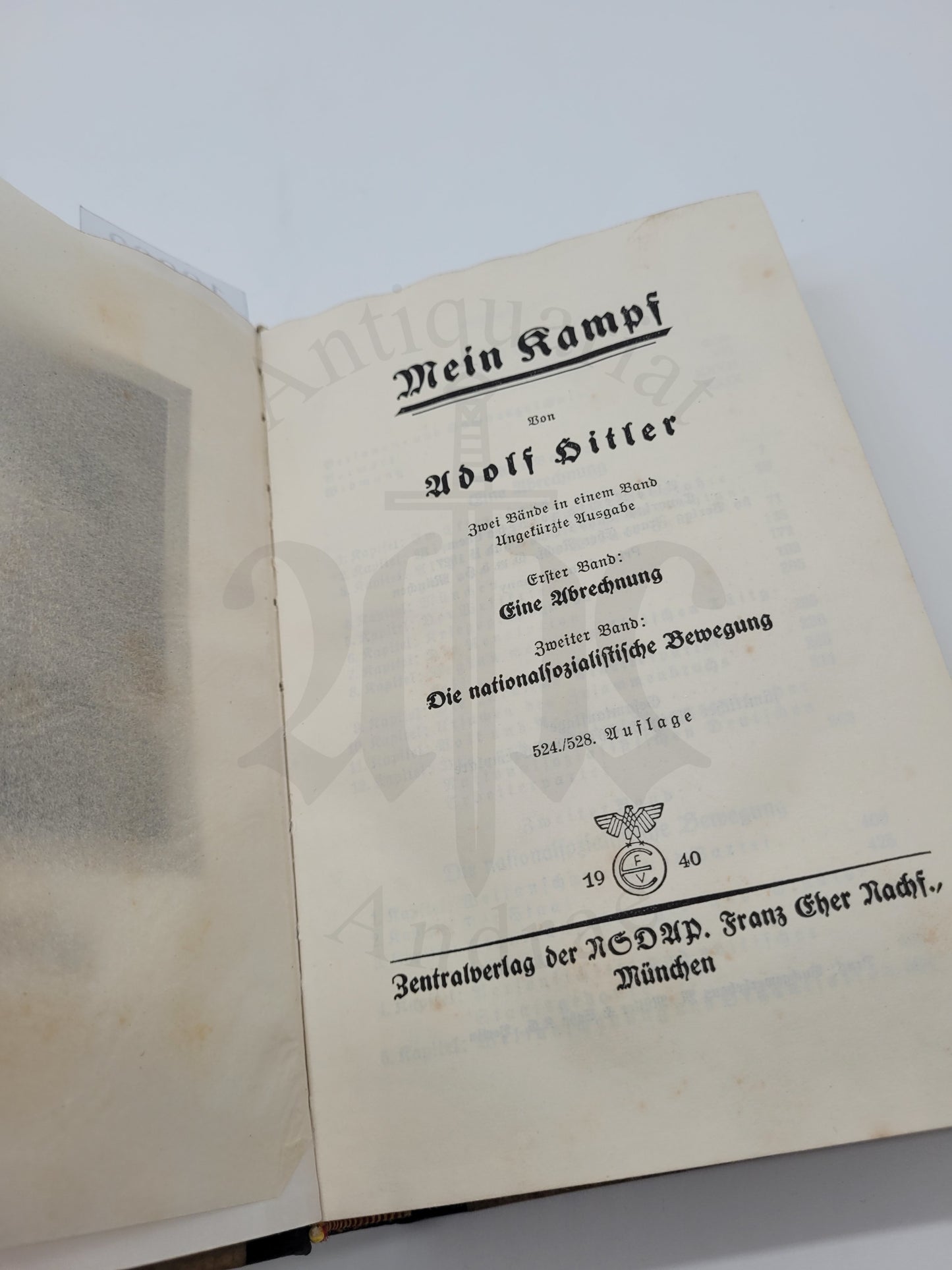 Mein Kampf Hochzeitsausgabe