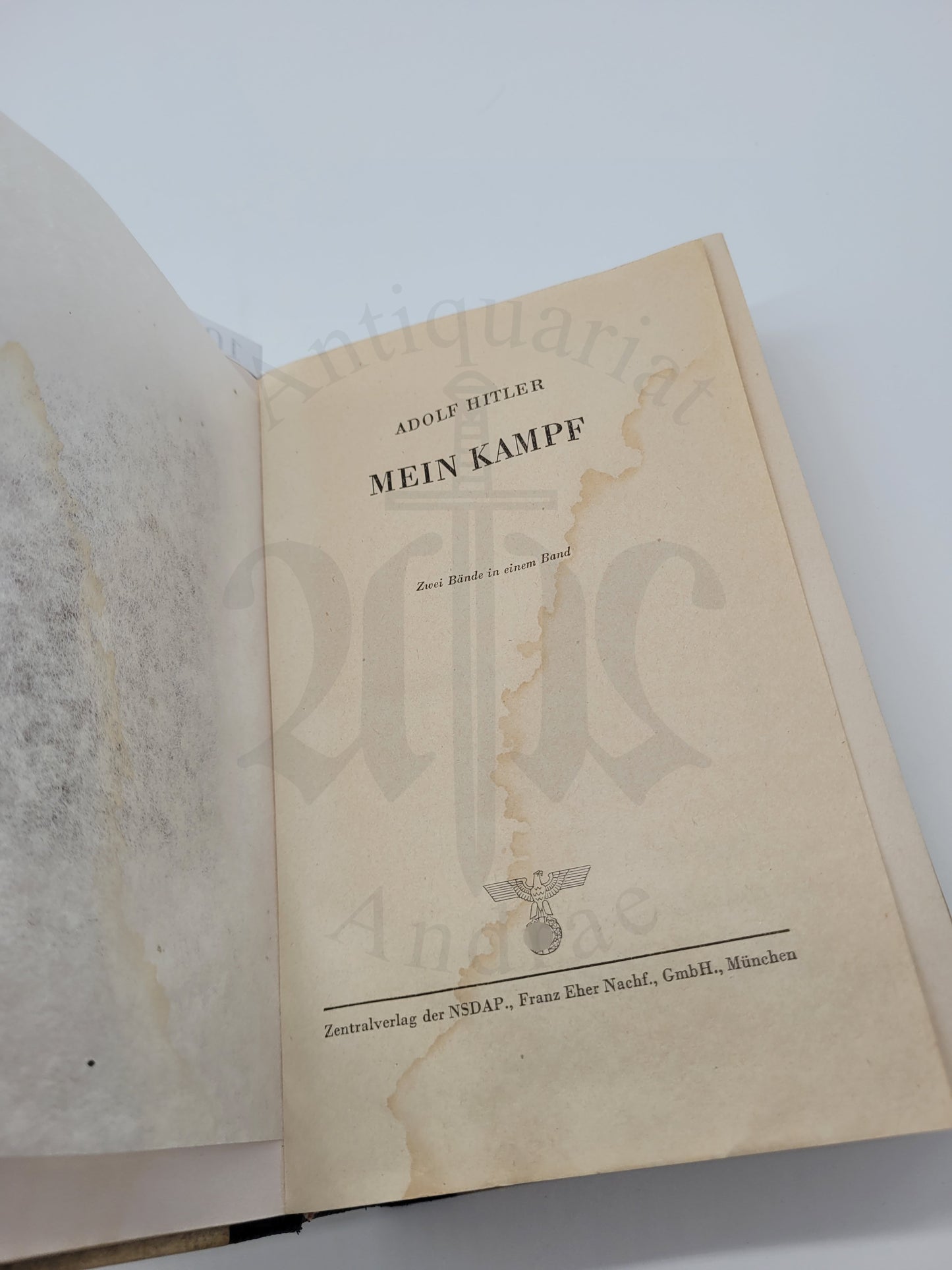 Mein Kampf Hochzeitsausgabe Stadt Lahr (Druckschrift)