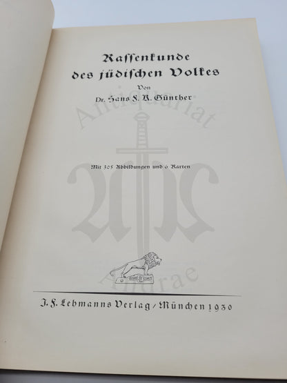 Rassenkunde des jüdischen Volkes
