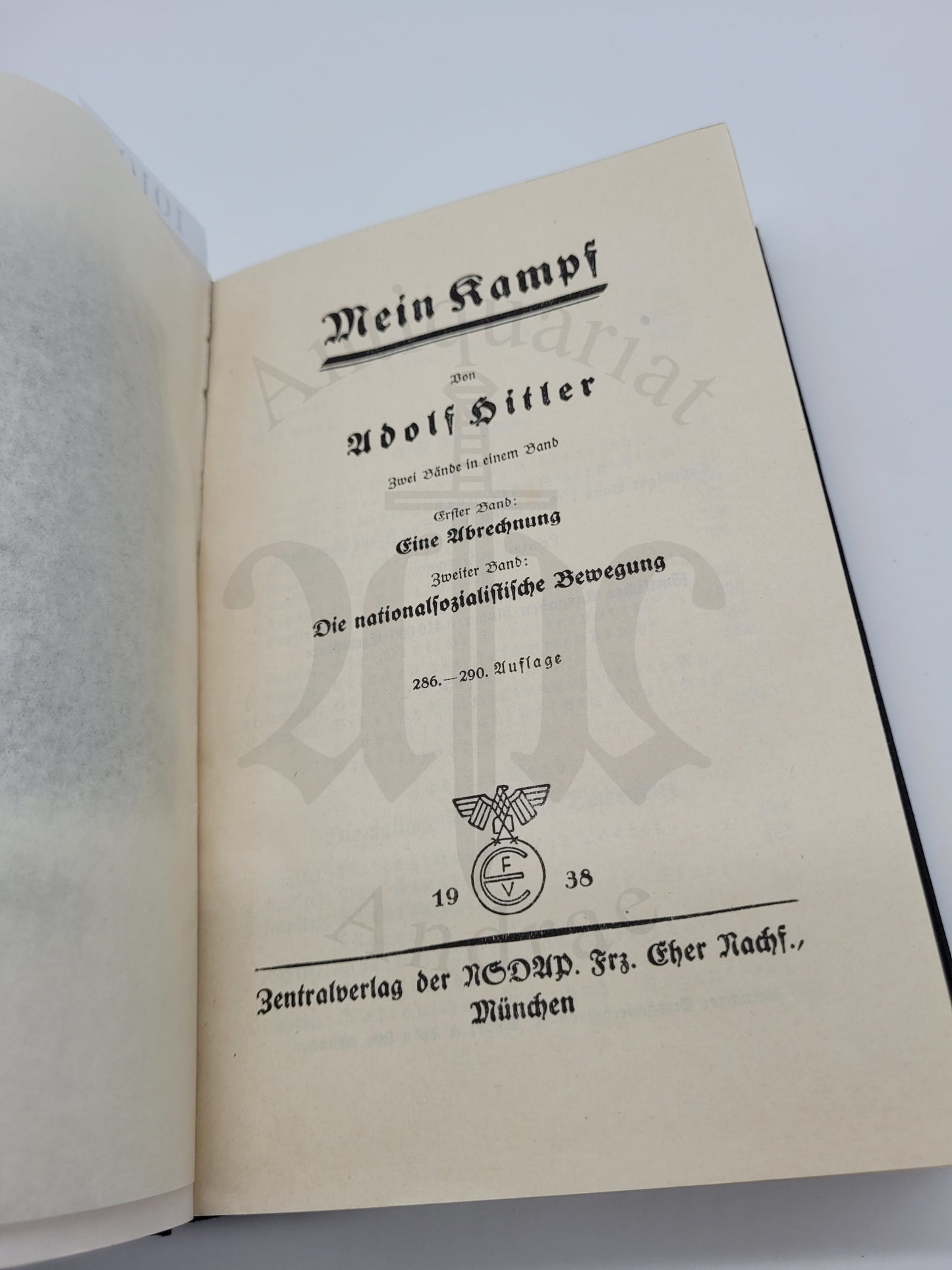 Mein Kampf Volksausgabe 1938