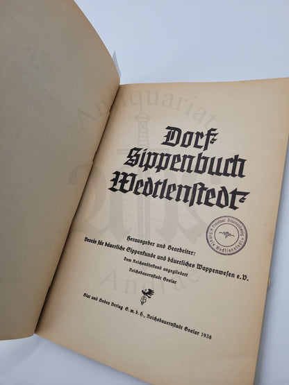 Dorfsippenbuch Wedtlenstedt