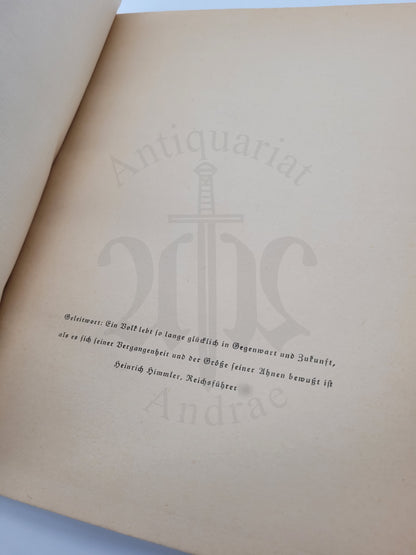 Germanische Sinnbilder als Hofgiebelzeichen (Ahnenerbe) (Orig. Su.)