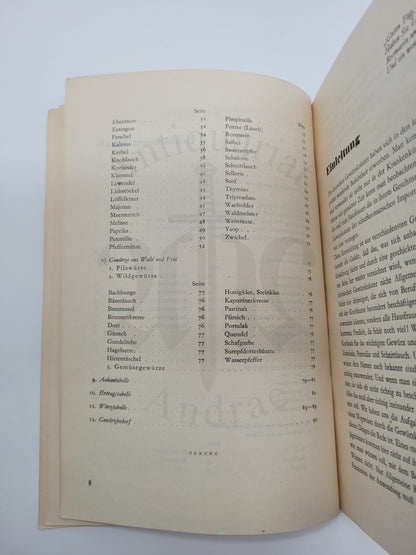 Deutsche Gewürze (letze Auflage)