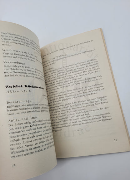Deutsche Gewürze (letze Auflage)