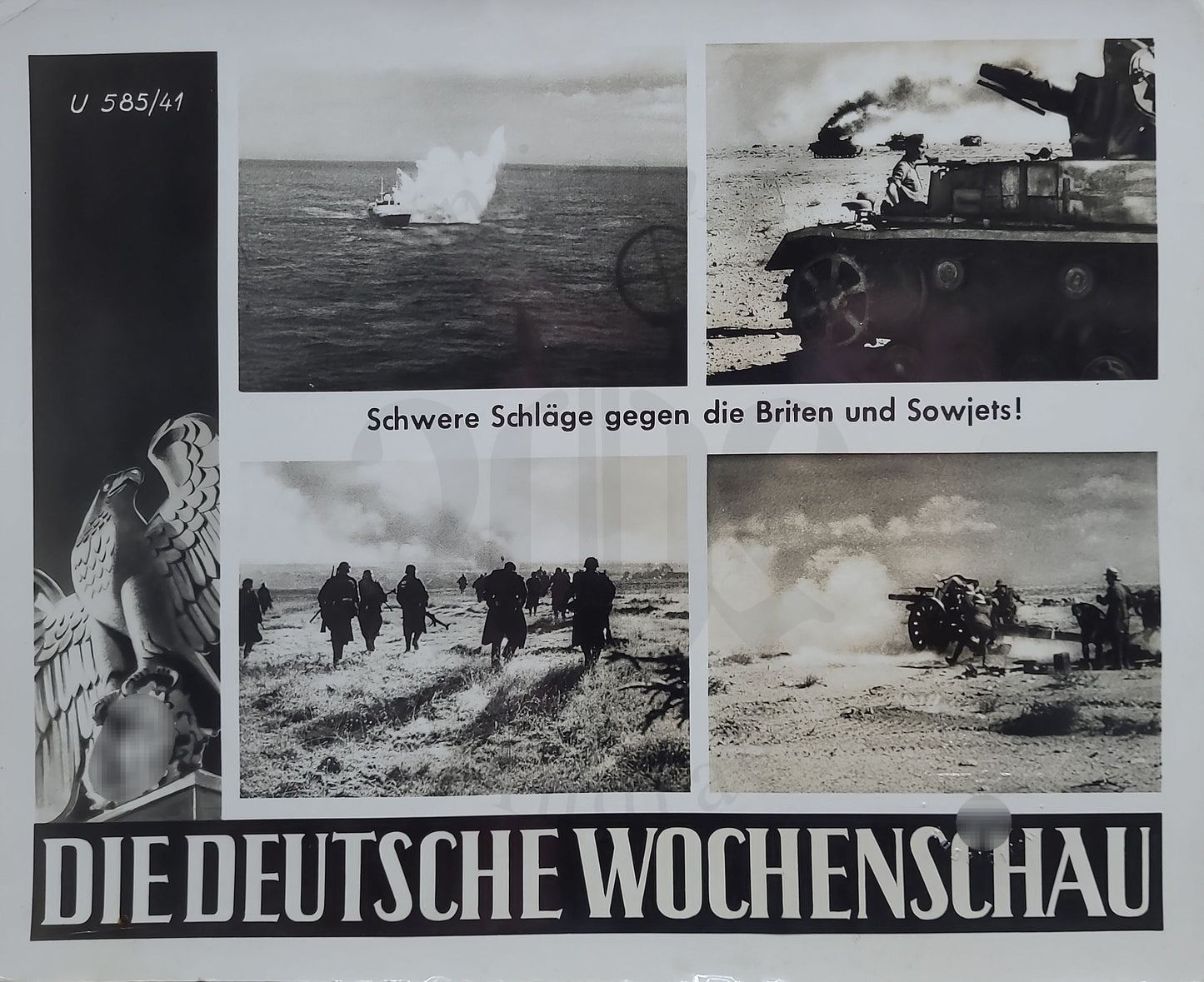 Deutsche Wochenschau Propaganda-Folio