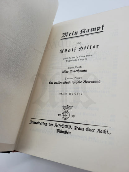 Mein Kampf Hochzeitsausgabe Schleswig Holstein (+ Schuber)