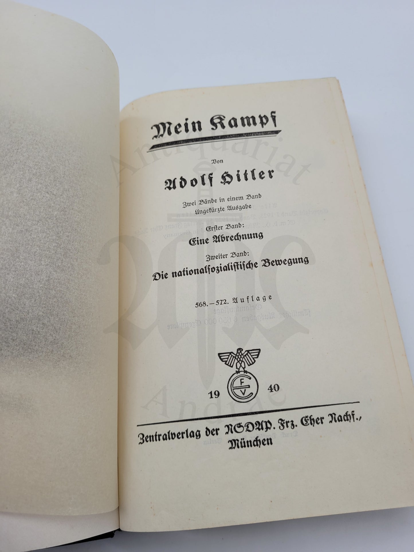 Mein Kampf Volksausgabe 1940