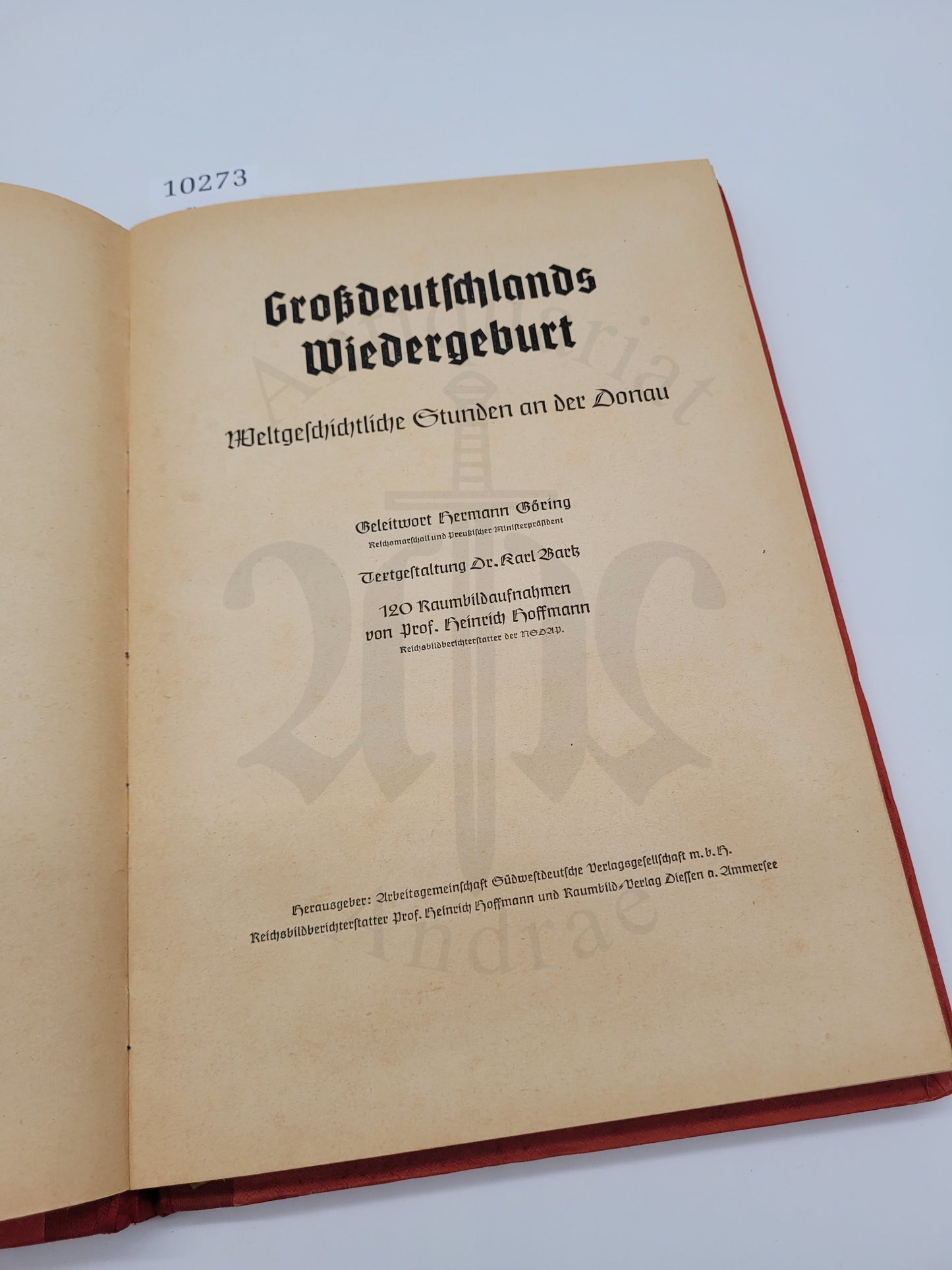Großdeutschlands Wiedergeburt (Raumbilderalbum) (3D Brille)