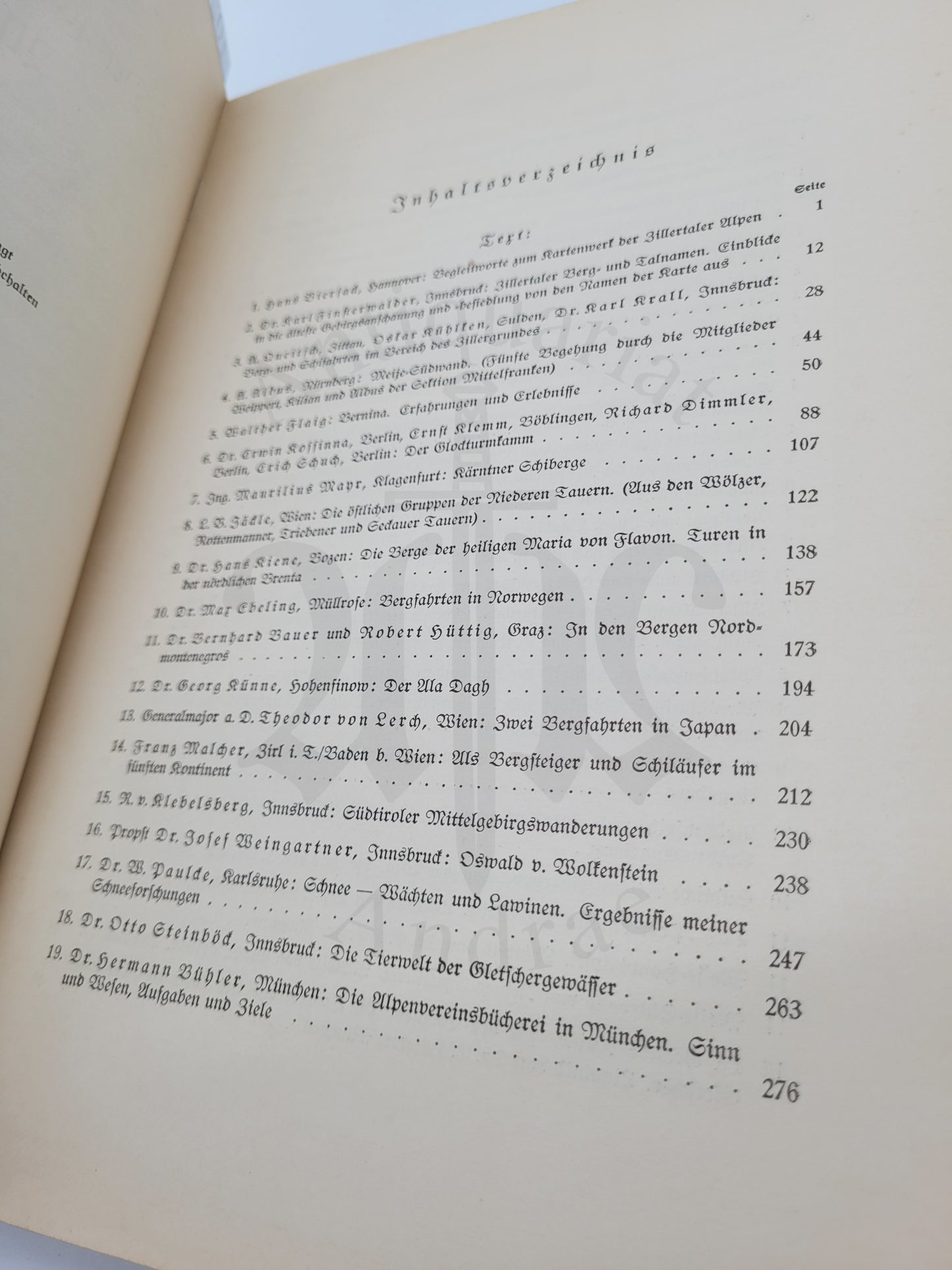Zeitschrift des Deutschen und Österreichischen Alpenvereins 1934