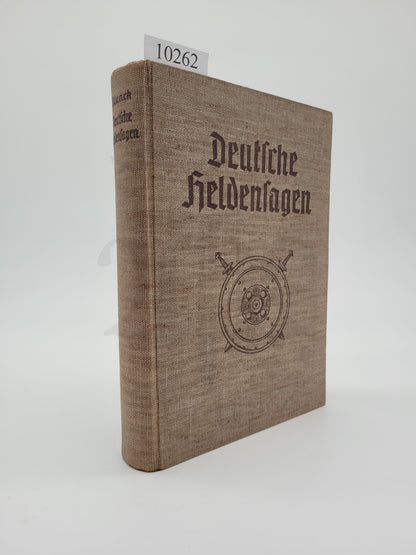 Deutsche Heldensagen (Orig. Schutzumschlag) (Selten)