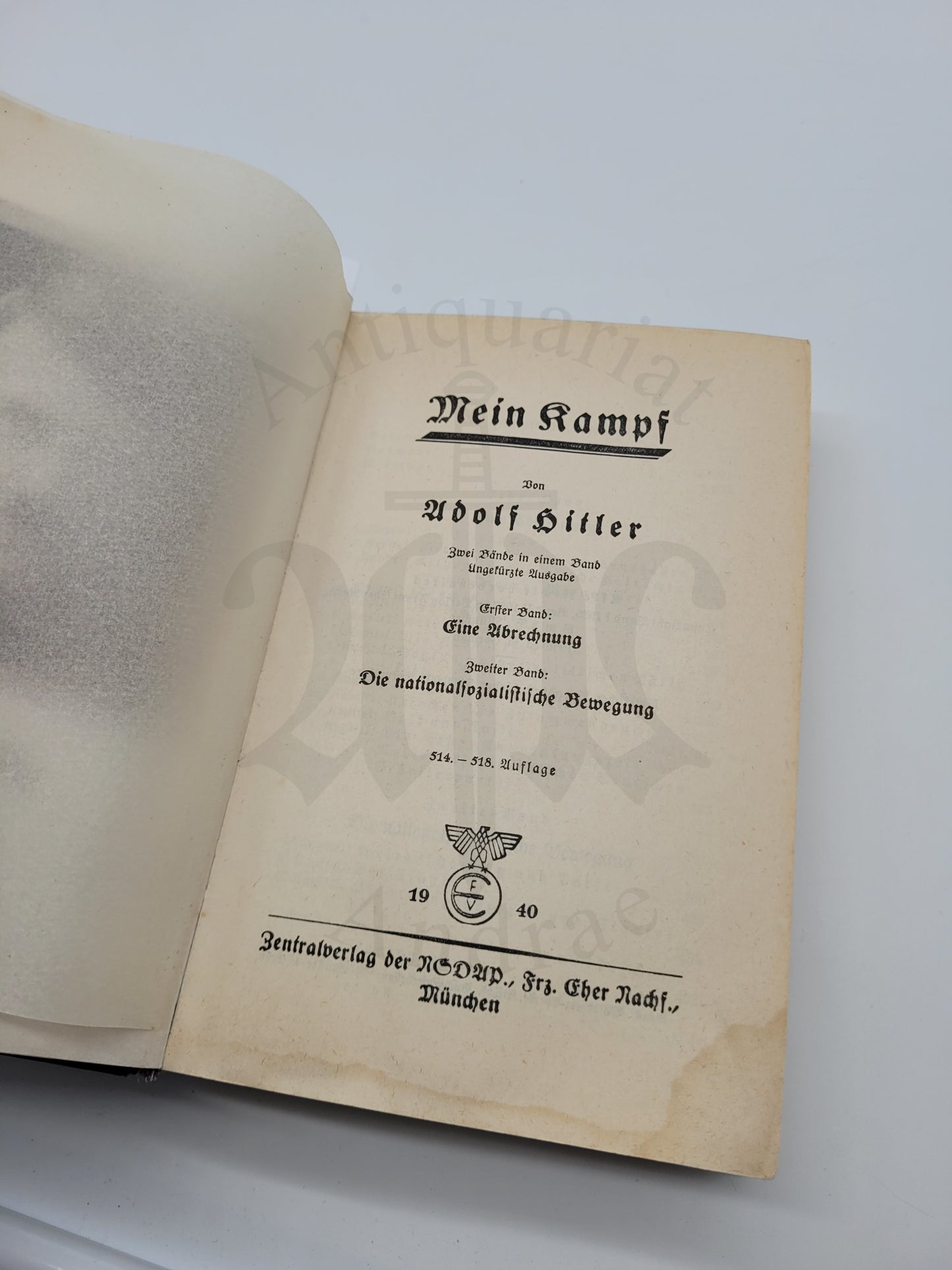 Mein Kampf Volksausgabe 1940