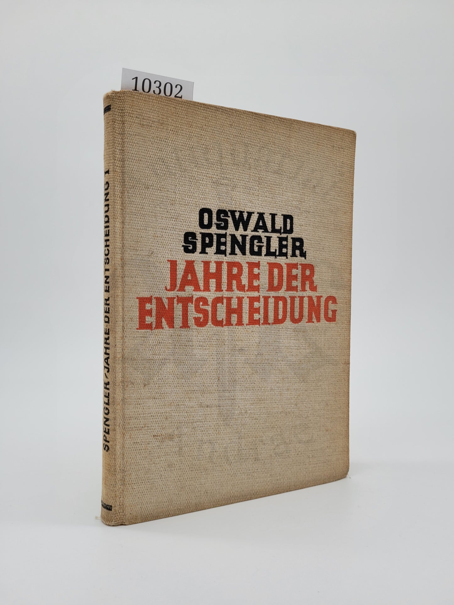 Jahre der Entscheidung (Orig. Schutzumschlag)