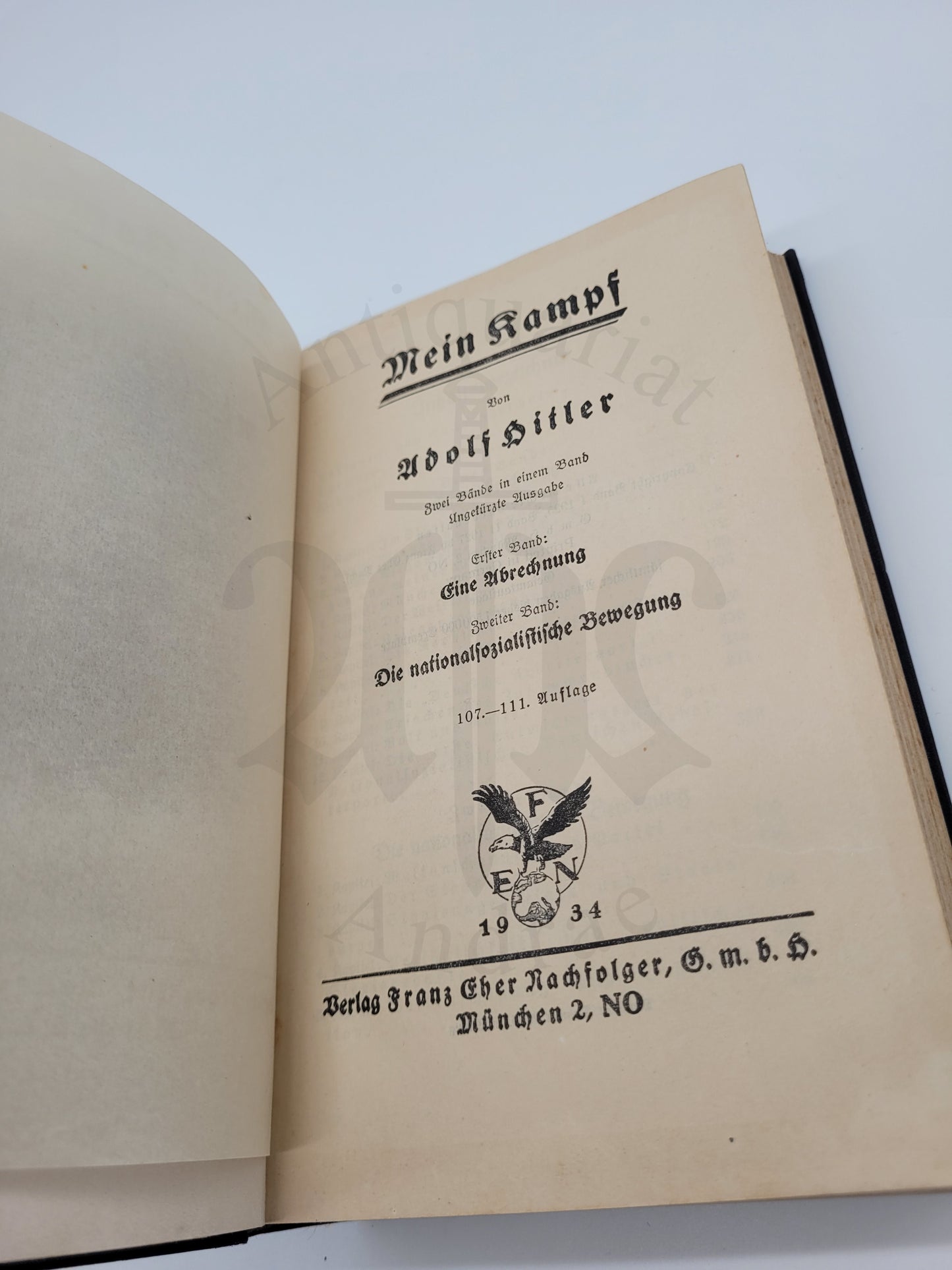 Mein Kampf Volksausgabe 1934