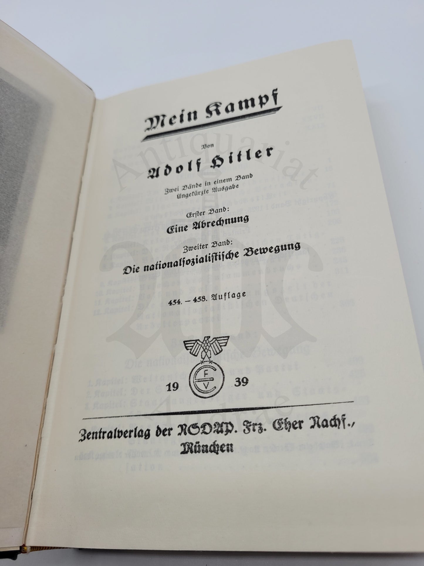 Mein Kampf Hochzeitsausgabe Hannover (+ Schuber)