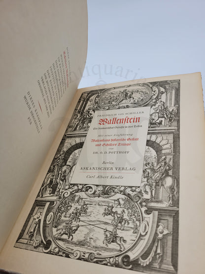 Wallenstein (Luxus-Jahrhundertausgabe) (Selten)
