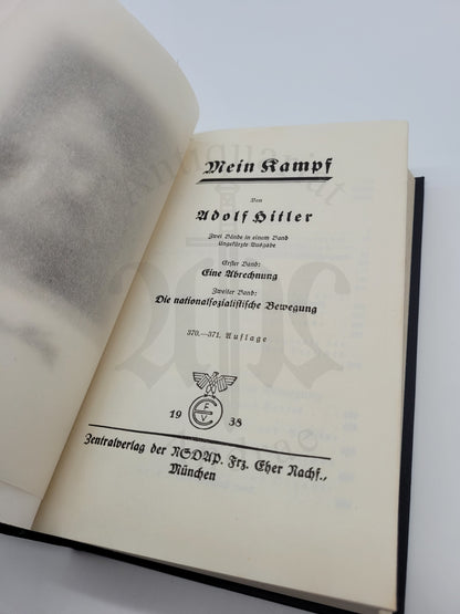 Mein Kampf Volksausgabe 1938 (Orig. Schutzumschlag)