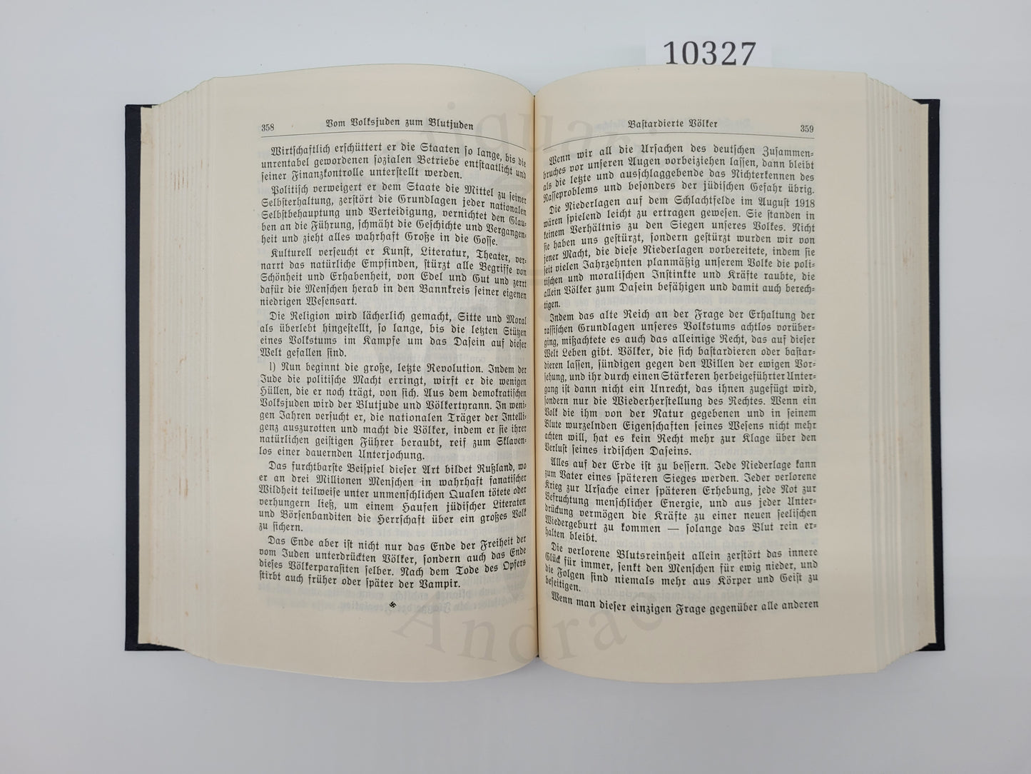Mein Kampf Volksausgabe 1938 (Orig. Schutzumschlag)