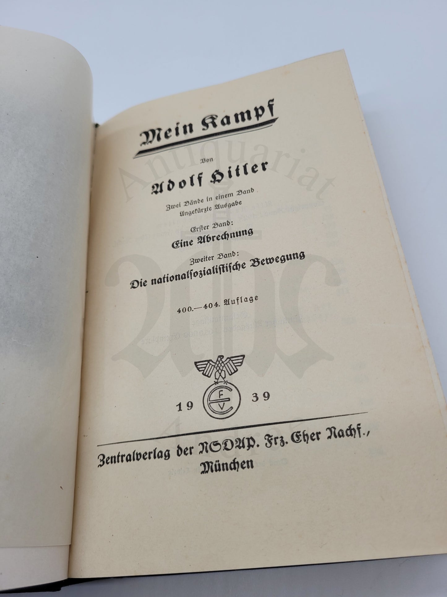 Mein Kampf Volksausgabe 1939