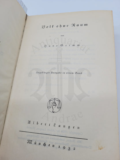 Volk ohne Raum